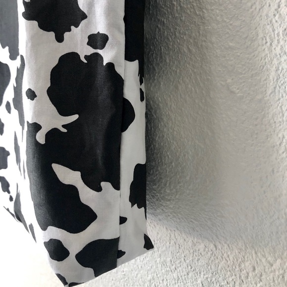 ๐ SOLD ๐ Cotton Cow Print Tote Bag DIY Handmade - Picture 3 of 5
